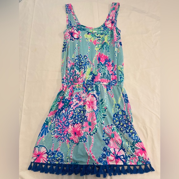 Lilly Pulitzer Jarrett ROMPER “Multi Beach You To It” NWT - Picture 3 of 4